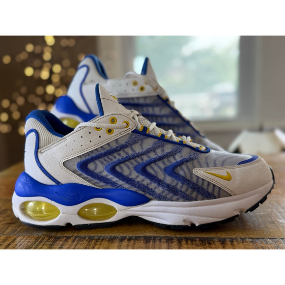 Men\'s Nike Air Max TW White Blue Sneakers US 9.5 EUC